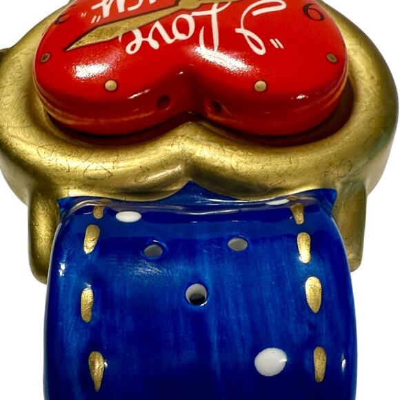 VANDOR Time Piece I Love Lucy Watch Salt and Pepper Shaker Set 14133 Vintage - Picture 6 of 9